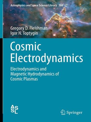 cover image of Cosmic Electrodynamics
